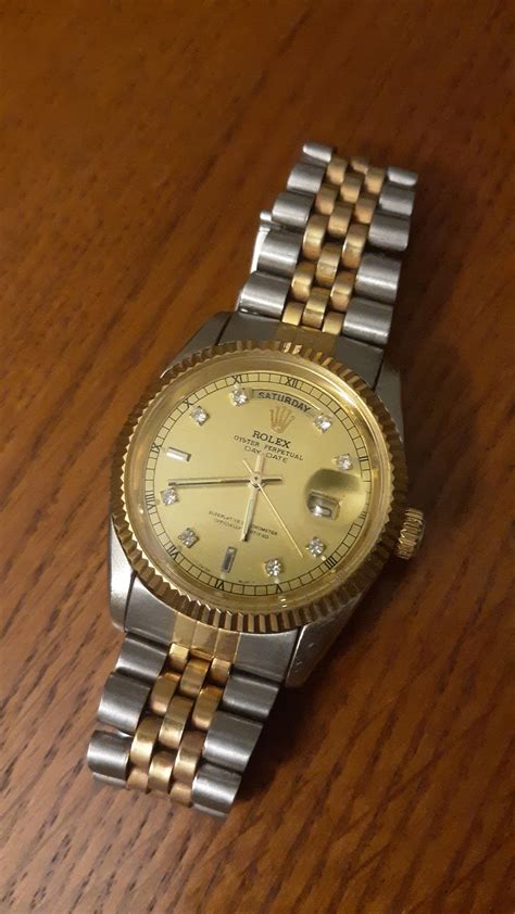 how to tell if a rolex oyster perpetual is real|rolex day date homage.